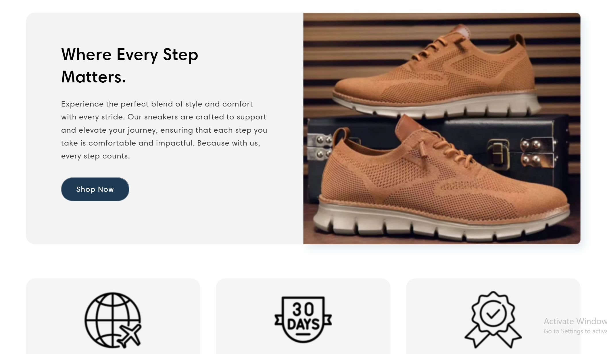 E-commerce website